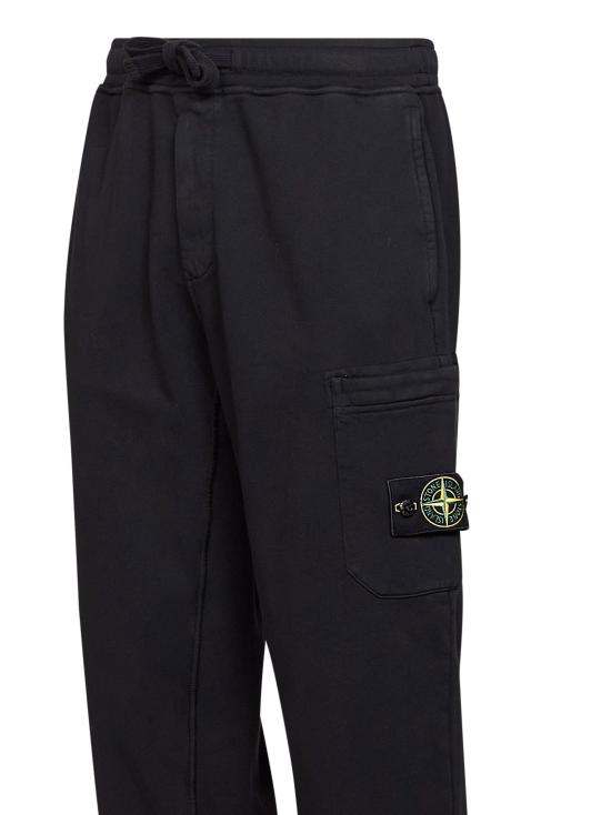 26FW 스톤 아일랜드 와펜 패치 조거 팬츠 L2S156200021S0051V0029 BLACK - STONE ISLAND