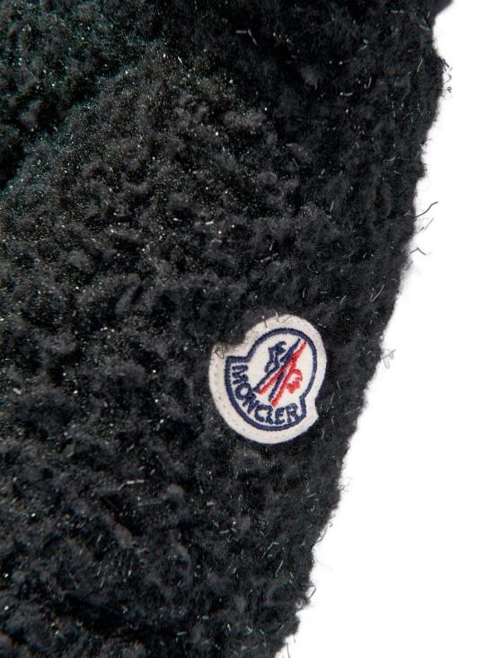 몽클레어 메탈릭 테디 후드 다운 자켓 K29541A0009389B68 BLACK - MONCLER