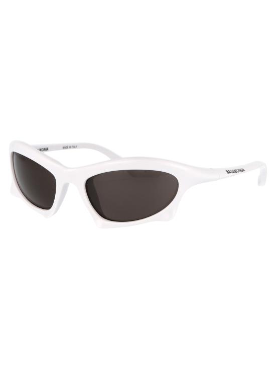  발렌시아가 캣아이 쉴드 선글라스 BB0229S WHITE - BALENCIAGA