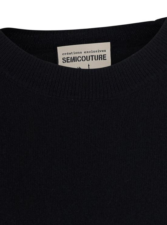 26FW 세미쿠튀르 원피스 Y6WH16 BLACK - SEMI-COUTURE