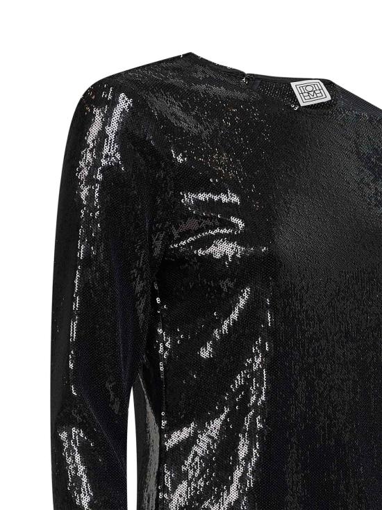 26SS 토템 블라우스 261WRT0732FB0593 001 BLACK - TOTEME