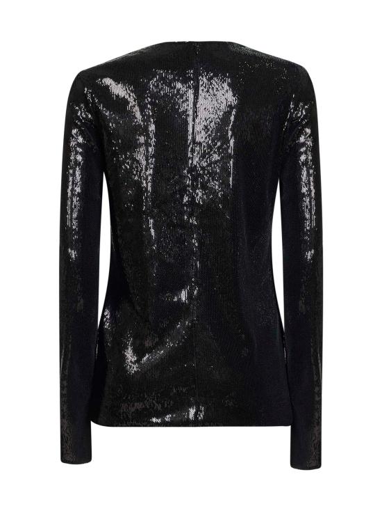 26SS 토템 블라우스 261WRT0732FB0593 001 BLACK - TOTEME