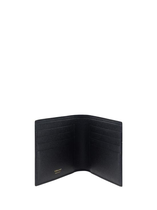 26FW 살바토레 페라가모 간치니 반지갑 775650 BLACK - SALVATORE FERRAGAMO