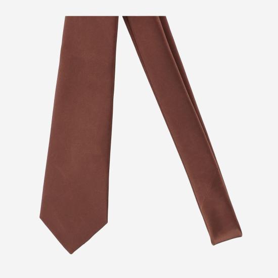 26SS 생로랑 넥타이 858355 BROWN - SAINT LAURENT