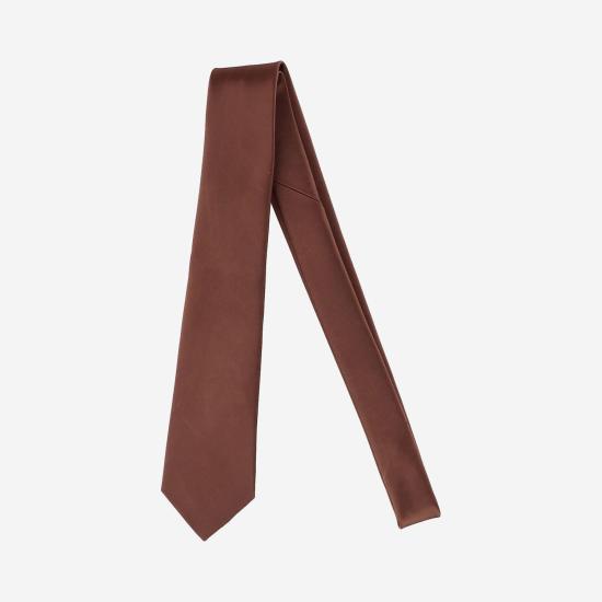 26SS 생로랑 넥타이 858355 BROWN