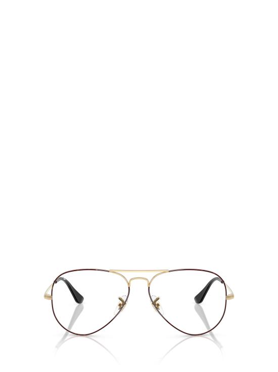 26FW 레이밴 안경 RX6489 3175 BLACK ON ARISTA