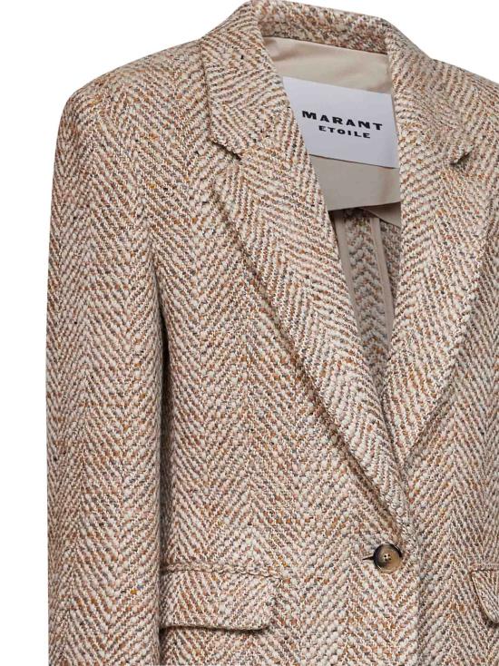26FW 이자벨마랑에뚜왈 자켓 VE0767FAD3E02E90BE BEIGE - ISABEL MARANT ETOILE