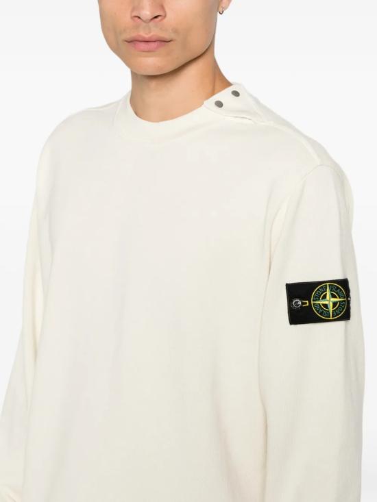 26FW 스톤 아일랜드 긴팔 티셔츠 L2S15 6100036 S0406 V0093 Ivory - STONE ISLAND