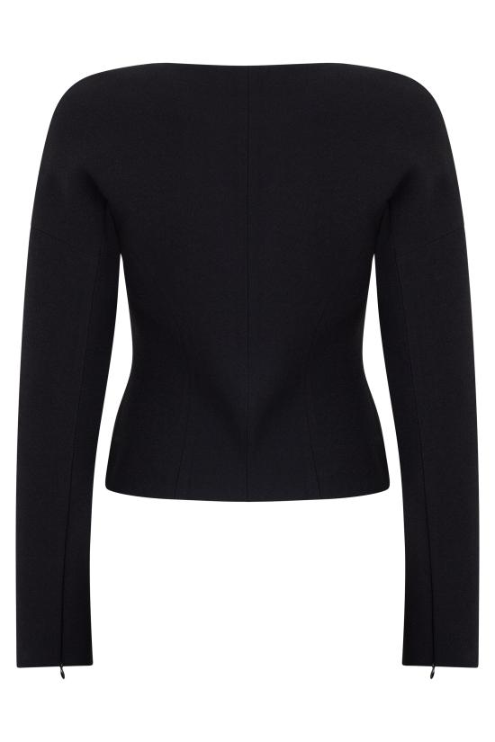 25FW 블루마린 자켓 A544B031A BLACK - BLUMARINE