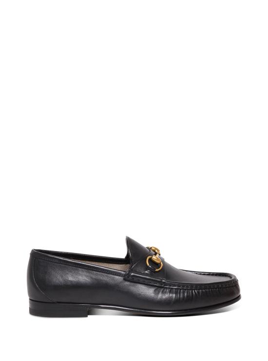26SS 구찌 1953 홀스빗 레더 로퍼 307929 BLACK - GUCCI