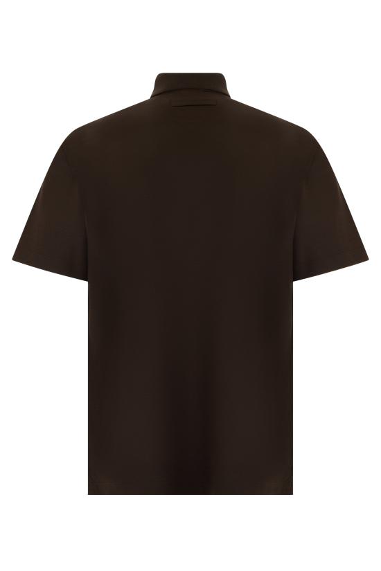 26SS 에르메네질도제냐 탑 H794 BROWN - ERMENEGILDO ZEGNA