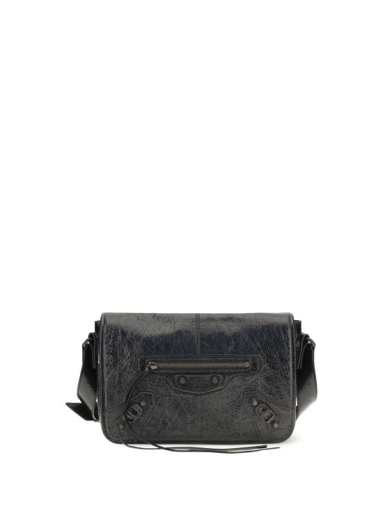 26FW 발렌시아가 르 시티 플랩 스몰 메신저백 8731732ABEK BLACK - BALENCIAGA