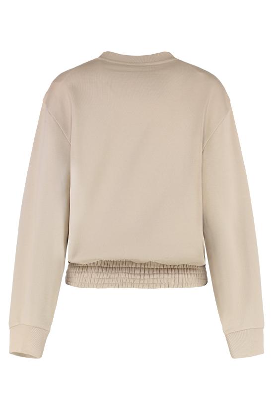  몽클레어 코튼 크루넥 스웨트셔츠 K10938G00006 BEIGE - MONCLER