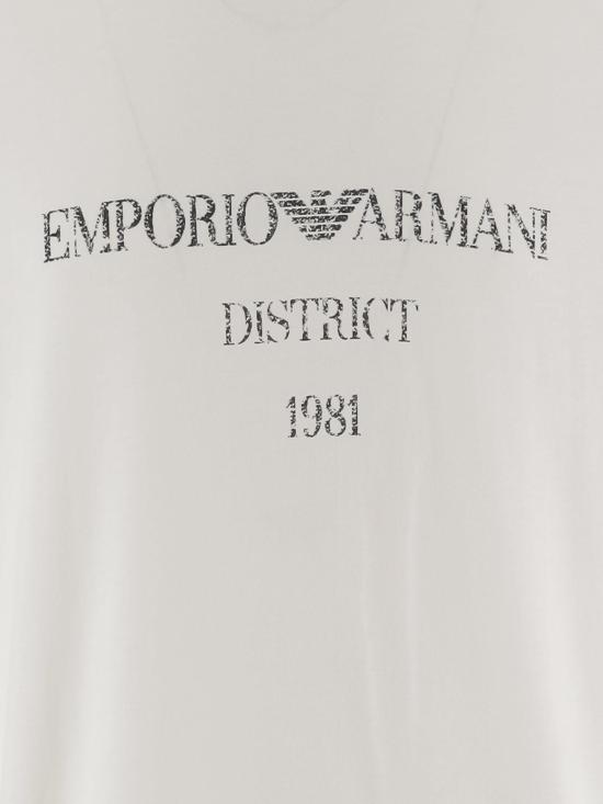 26FW 엠포리오 아르마니 탑 EM007283 WHITE - EMPORIO ARMANI