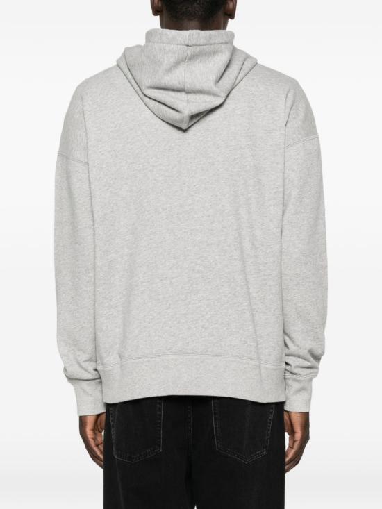 26FW 이자벨마랑 마일리 로고 후드 티셔츠 SW0027HA B1M18HGYAN Grigio - ISABEL MARANT