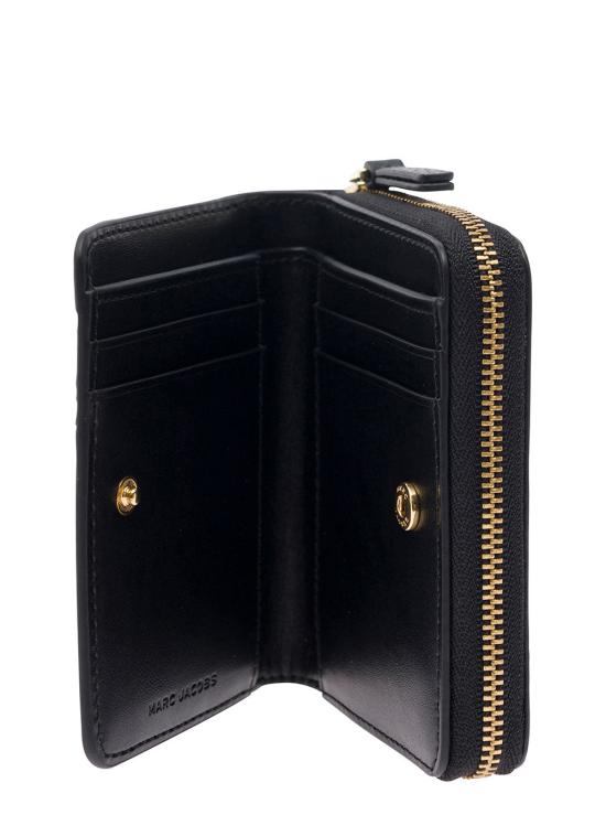 26SS 마크제이콥스 더 레더 미니 컴팩트 월렛 2R3SMP044S10 BLACK - MARC JACOBS