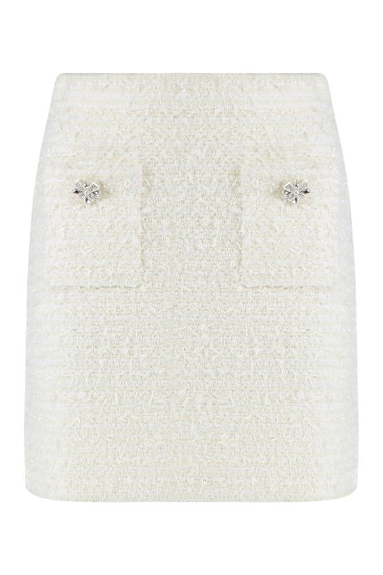 25FW 셀프 포트레이트 스커트 AW25 028SK C CREAM
