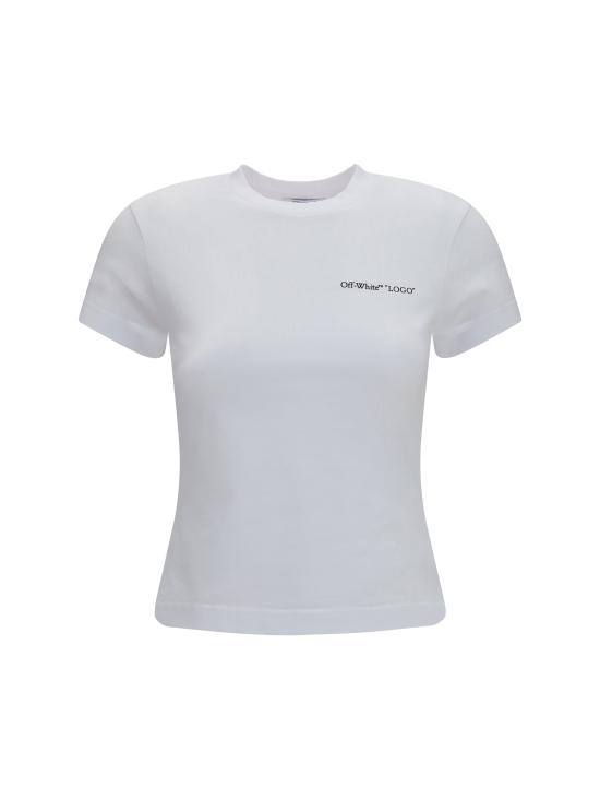 26FW 오프화이트 폴로 티셔츠 2FA00560T WHITE