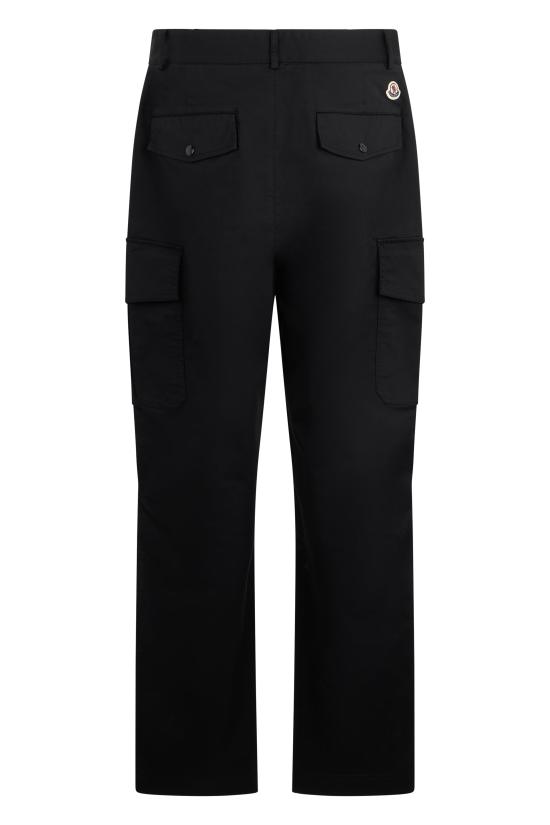 26SS 몽클레어 클래식 레귤러 핏 카고 팬츠 L10912A00034 BLACK - MONCLER