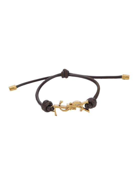 26SS 생로랑 팔찌 861459 BROWN - SAINT LAURENT