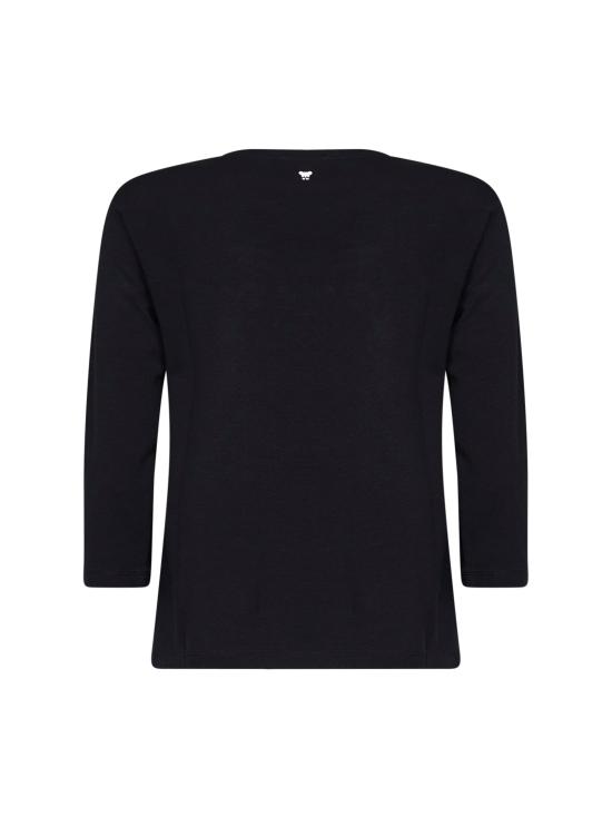 26FW 위켄드막스마라 폴로 티셔츠 2625946021600WKDMULTIA007 BLACK - WEEKEND MAX MARA