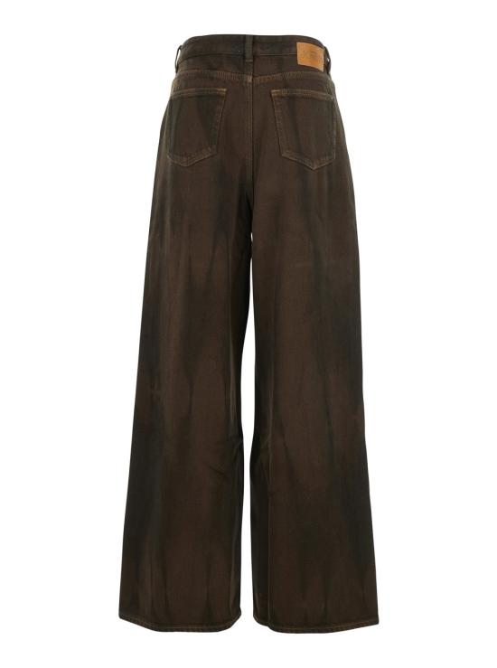 25FW 가니 오버다이드 헤비 데님 베기 팬츠 J1737 BROWN - GANNI