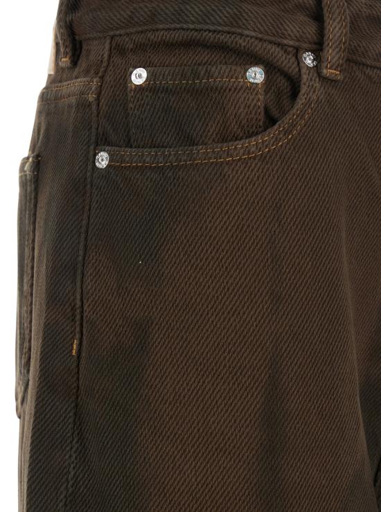 25FW 가니 오버다이드 헤비 데님 베기 팬츠 J1737 BROWN - GANNI