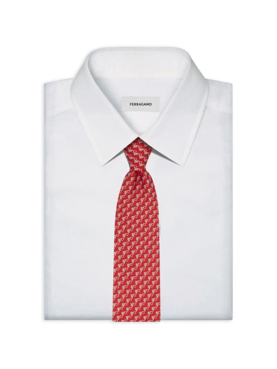 26FW 살바토레 페라가모 넥타이 794427 351419ROSSO - SALVATORE FERRAGAMO