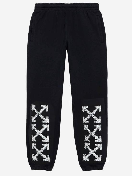 26SS 오프화이트 트레이닝/조거 팬츠 44MCH057S26F003001 BLACK