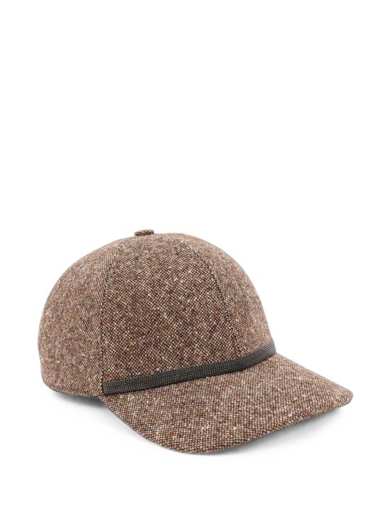 26FW 브루넬로 쿠치넬리 모자 MCAP90218 C002 Marrone - BRUNELLO CUCINELLI