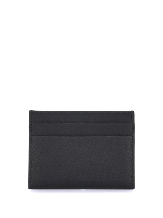 26FW 발렌시아가 로고 크레딧 카드 홀더 8066372ABV0 BLACK - BALENCIAGA