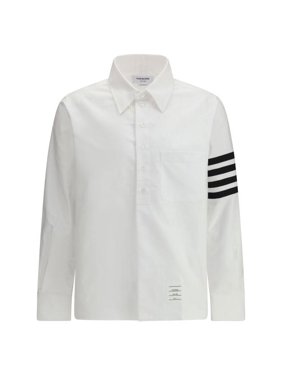 26FW 톰브라운 4바 옥스포드 셔츠 MWL431CF0313 WHITE - THOM BROWNE