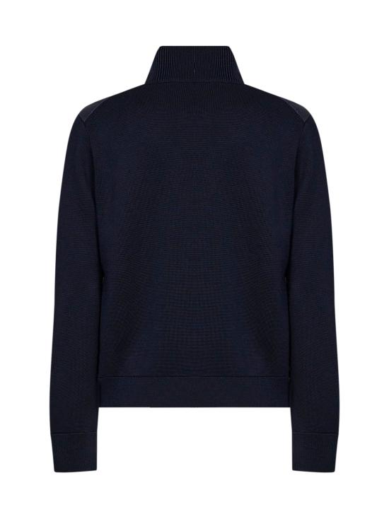 26FW 몽클레어 패딩 집업 울 가디건 L20919B50700A9341777 NAVY - MONCLER