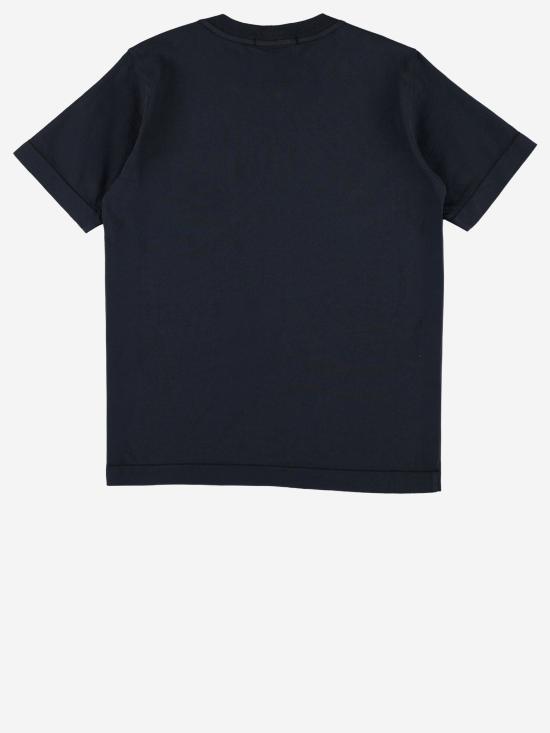 25FW 스톤 아일랜드 와펜 로고 롱슬리브 티셔츠 와펜 로고 롱슬리브 티셔츠 2100003 NAVY - STONE ISLAND