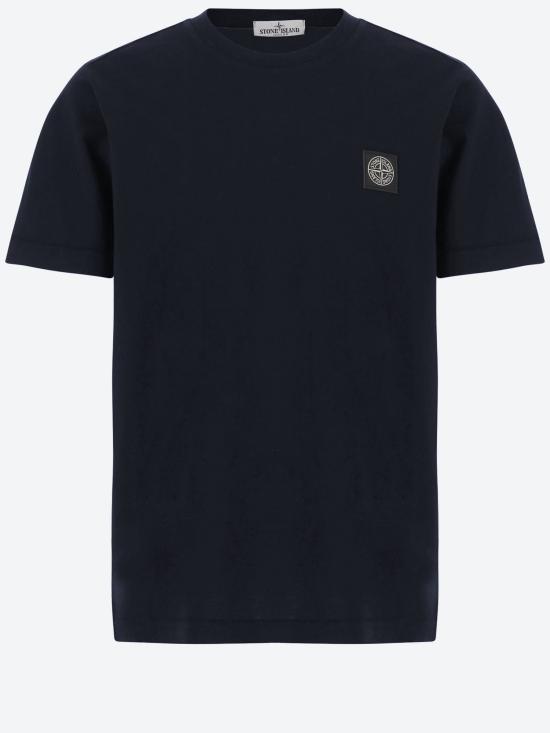 25FW 스톤 아일랜드 와펜 로고 롱슬리브 티셔츠 와펜 로고 롱슬리브 티셔츠 2100003 NAVY - STONE ISLAND