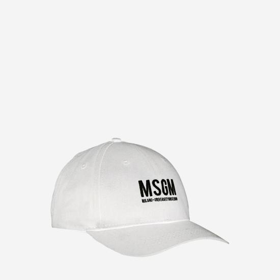 26SS 엠에스지엠 볼캡 S6MSJUBC019 WHITE - MSGM