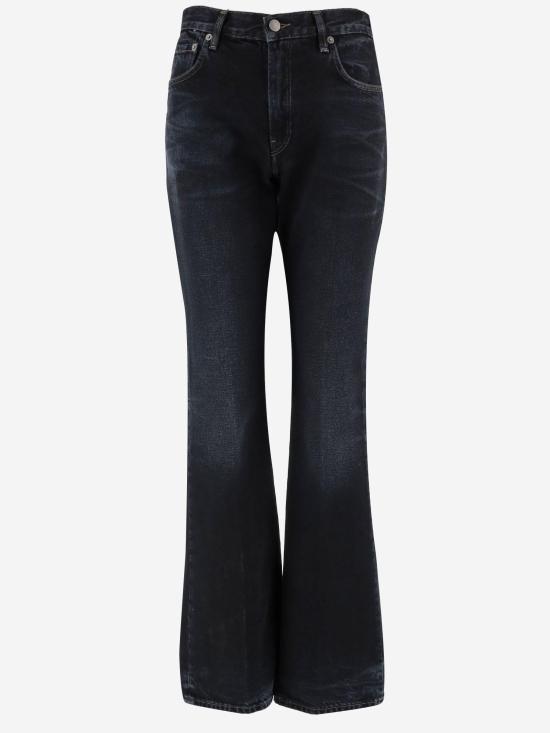 26FW 하이쿠레 데님 팬츠 HEW03338DF106 BLACK - HAIKURE