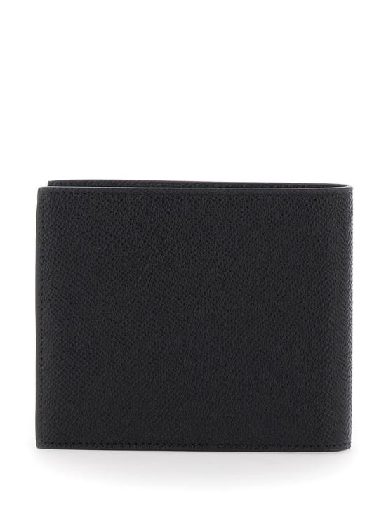 26SS 살바토레 페라가모 간치니 반지갑 661457 BLACK - SALVATORE FERRAGAMO