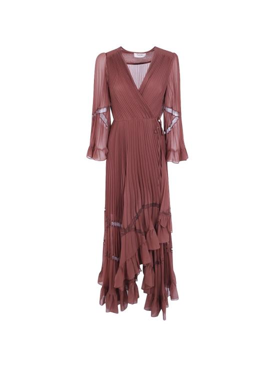 26FW 트윈셋 미디 원피스 262TP2690 S2212106501 Cherry wood