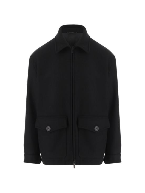 26FW 조르지오 아르마니 코트 GM004027 TE16788UC001 BLACK BEAUTY