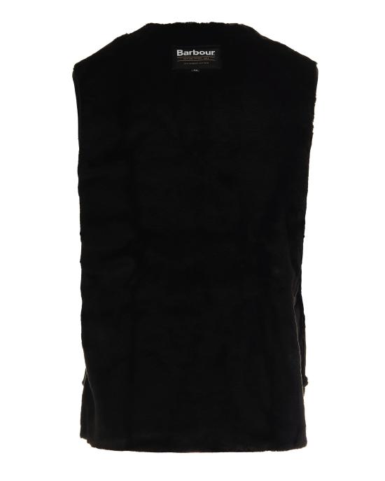 26FW 바버 웜 파일 웨이스트코트 집 인 라이너 MLI0004 BLACK - BARBOUR