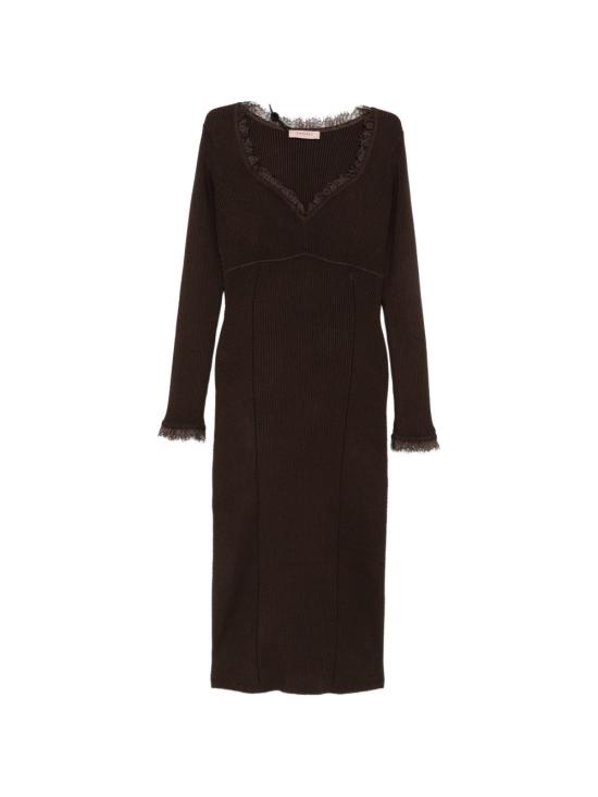 26FW 트윈셋 미디 원피스 262TP3392 S2212913411 Darkness brown