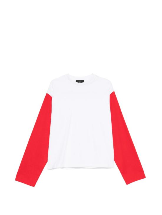 26SS 긴팔 티셔츠 MT101 WHITE RED