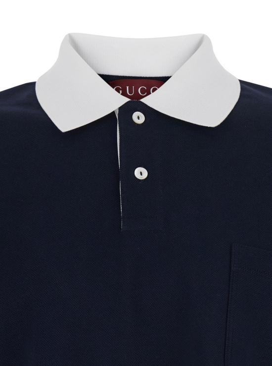 26SS 구찌 탑 854632 NAVY - GUCCI