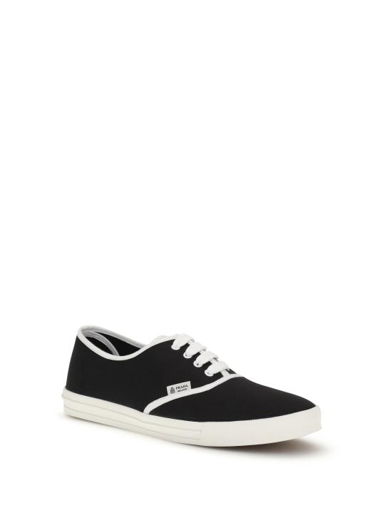 26SS 프라다 드릴 패브릭 스니커즈 2EE467FG0003LKE BLACK - PRADA