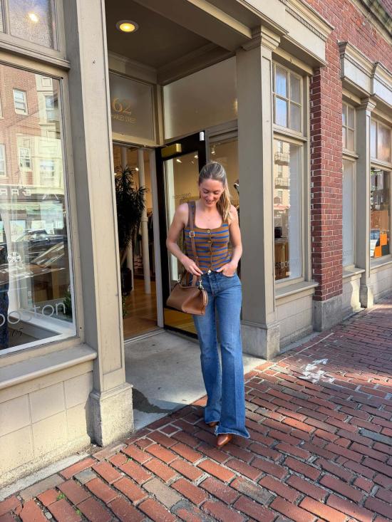  스프룸 데님 팬츠 스프럼 포켓 부츠컷 진 - SPRWMN