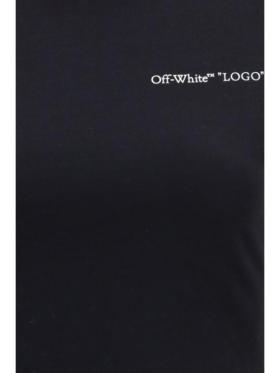 26FW 오프화이트 폴로 티셔츠 2FA00560T BLACK - OFF WHITE