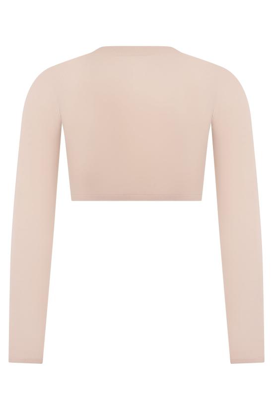  알라이아 민소매 티셔츠 AA9H1205M826A BEIGE - ALAIA
