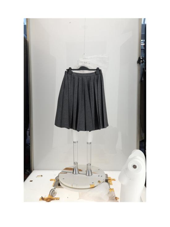 26SS 디올 스커트 621J02A1952 GRAY - DIOR
