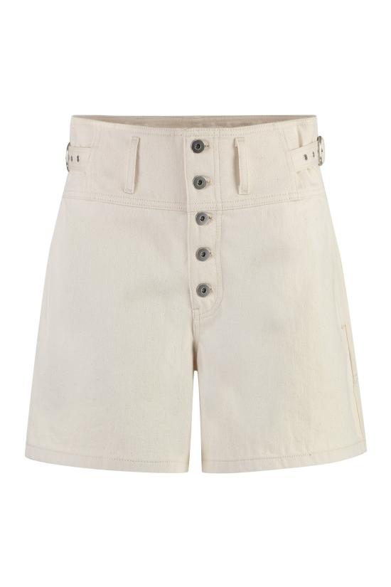  질샌더 데님 숏팬츠 J40KA0175 BEIGE